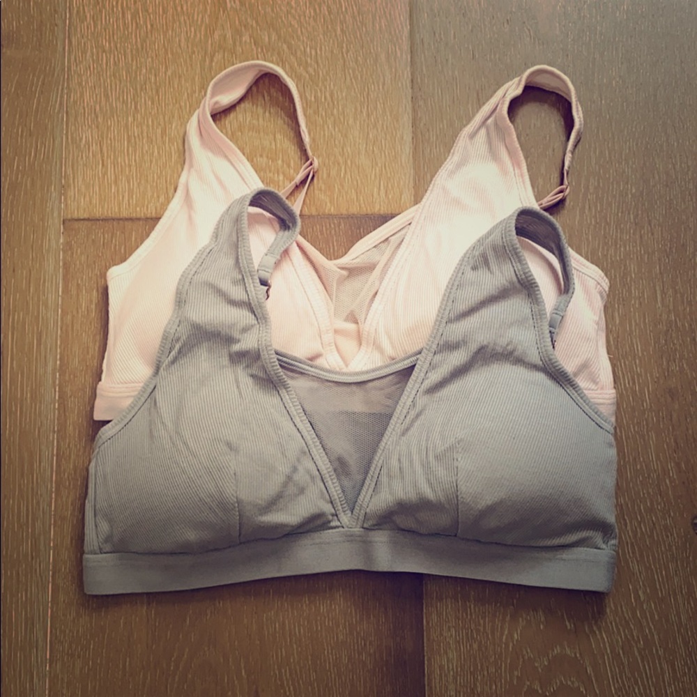 Lot of 2 True & Co Bralettes size M in EUC